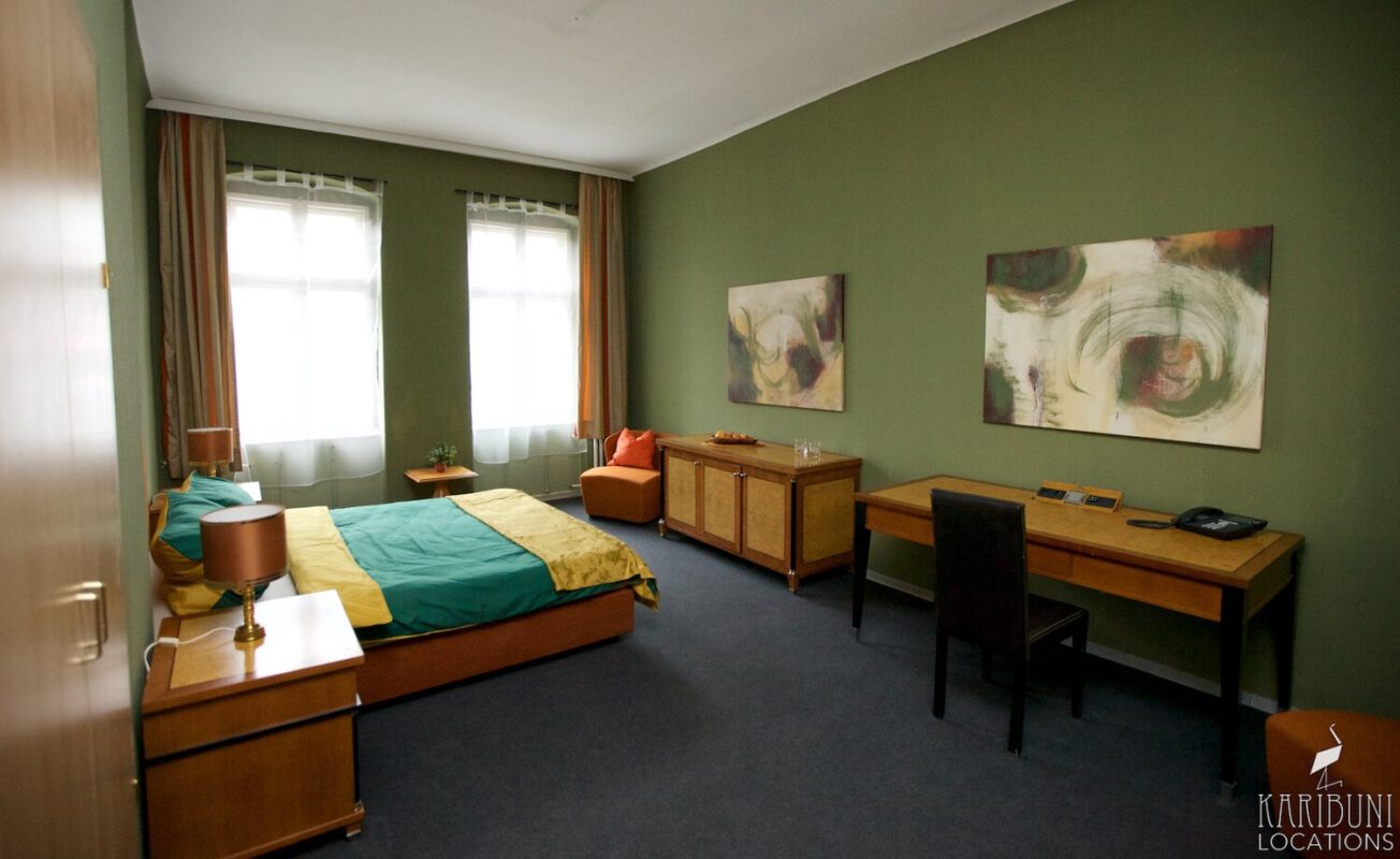 Blaues Hotelzimmer | KARIBUNI